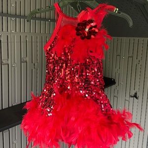 Girl Tap Dance Costume